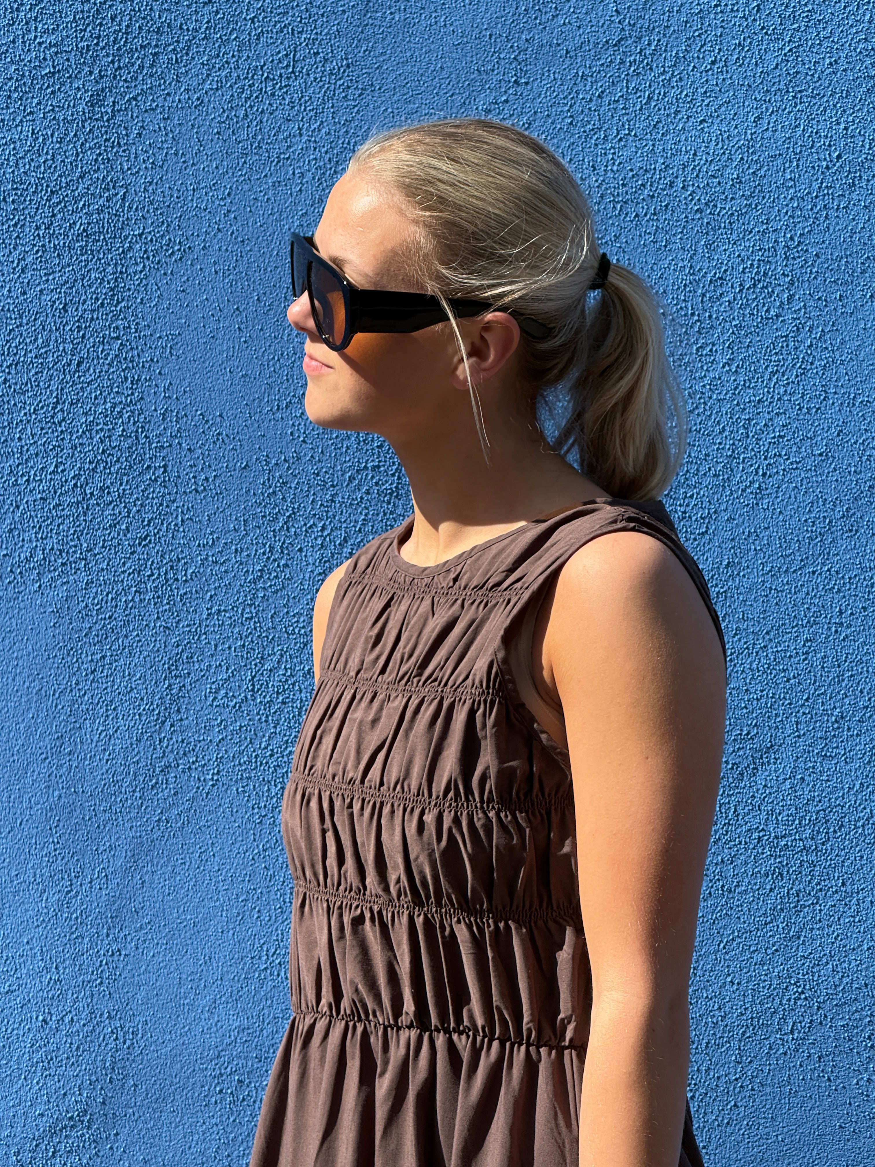 NMFJOLA Midi Dress - Chocolate Brown